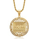 Lord's Supper Pendant Stainless Steel Necklace For Men Women, The Last Supper Jesus with His Disciples 24 Inch Rope Chain Christian Jewelry Gift...
