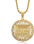 Lord's Supper Pendant Stainless Steel Necklace For Men Women, The Last Supper Jesus with His Disciples 24 Inch Rope Chain Christian Jewelry Gift...