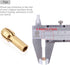 TOMALL Brass Collet Mini Electric Grinder Quick Change Drill Chuck Bit Sets 0.5-3.2mm (1/64 Inch to 1/8 Inch) Shank Diameter 4.3mm / 0.17'' for Ro...