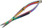 OdontoMed2011 4.5" Straight Stainless Steel Squeeze Scissors Multi Titanium Rainbow Color...