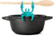 OTOTO Aqua the Crab Silicone Utensil Rest - Kitchen Gifts, Silicone Spoon Rest for Stove Top - Heat-Resistant Kitchen and Grill Utensil Holder - N...