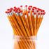 100 Pack Pencils #2 Wood Pencils Bulk for Classroom, Wooden Pencils, Number 2 Pencils, No 2 Pencils with Erasers, Yellow HB Pencil for Kids Sketch...