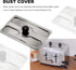 Toaster Dust Cover, Stainless Toaster Appliance Top Cover, Steel Electric Bread Maker Upper Cover for Bread Machine...