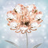 Matashi for Mom, Girlfriend - Sunflower Figurine, Rose Gold Crystal Studded Flower Figurines - Tabletop Showpiece for Grandma...