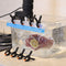 Blulu 8 Pack Sous Vide Cooking Clips for Immersion Circulator Sous Vide Clips for Keeping Bags Submerged and Prevent Floating Compatible with Anov...