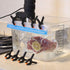 Blulu 8 Pack Sous Vide Cooking Clips for Immersion Circulator Sous Vide Clips for Keeping Bags Submerged and Prevent Floating Compatible with Anov...