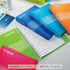 Kokuyo Campus Slide Binder with Transparent Stripes, Middle Type, B5, 26 Holes, Up to 100 Sheets, Blue, Japan Import (RU-P334NB)...