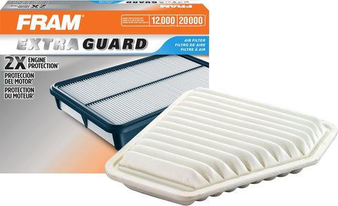 FRAM Extra Guard CA10169 Replacement Engine Air Filter for Select Toyota, Lexus, Pontiac, and Scion Models, Provides Up to 12 Months or 12,000 Mil...