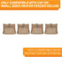 Neater Feeder Deluxe Leg Extensions - 4 Pack - Small/Cat Size (Does NOT FIT Neater Feeder Express Model ONLY FITS Neater Feeder Deluxe Small or Ca...