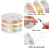 3 Pack Jewelry Wire Craft Wire 22 Gauge Tarnish Resistant Jewelry Beading Wire Copper Beading Wire for Jewelry Making Supplies and Crafting, 0.6mm...