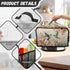Floral Hummingbird Slow Cooker Dust Cover Novelty Air Fryer Cover Compatible with Most Kitchen Appliances Exquisite Slow Cooker Carrier for Women ...