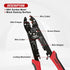 KATA 10 Inch Wire Cutter Wire Stripper, Cutting for 8-22 AWG Solid Wire and 10-26 AWG Stranded Wire, Multifunctional Wire Cutting and Wire Strippi...