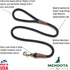 Mendota Pet Snap Leash - British-Style Braided Dog Lead, Made in The USA - Orange, 3/8 in x 6 ft - for Small/Medium Breeds...