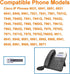 N/X KEMEILE Corded RJ9 Telephone Headset with Noise Cancelling Mic Compatible with Cisco IP Phones CP-7821 7841 7942G 7931G 7940 7941G 7945G 7960 ...