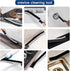 Crevice Cleaning Brush,Hard Bristle Crevice Cleaning Brush,Crevice Cleaning Tool is Effective to Clean The Small Gap of Kitchen, tolilet and Windo...