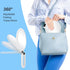 30x Magnifying Mirror, Travel Hand Mirrors with Handle - Double Side Handheld Mirror with 1X 30X Magnification & Adjustable Handle, Hand Held Fold...