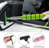 3PCS Car Side Mirror Squeegee, 38.5"" Car Rearview Mirror Wiper, Retractable Auto Mirror Squeegee Cleaner, All-Purpose Car Cleaning Tool Universal...