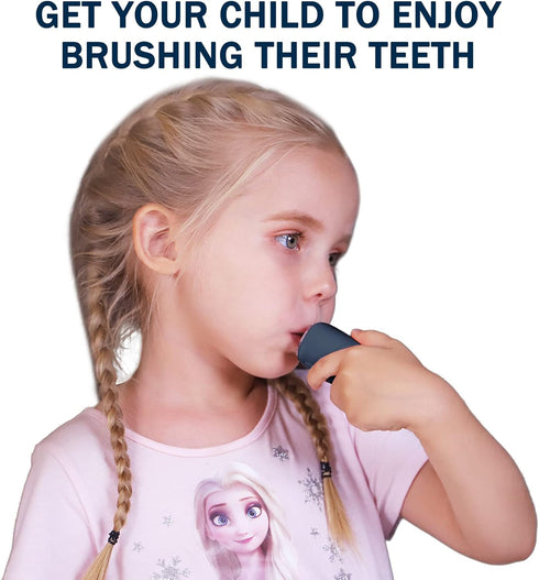 Kids U Shaped Electric Toothbrush with 4 Brush Heads, Cartoon Sonic Automatic Toothbrush with 6 Cleaning Modes, 360-Degree Cleaning, IPX7 Waterpro...