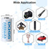 16340 Rechargeable Battery 2800mAh Button Top 4 Pack 3.7Volt 16340 Batteries for Headlamp Flashlight...