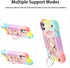MARKILL Compatible with iPhone 11 Case 6.1 Inch for Girls with 360°Rotate Ring Stand, Military Grade Drop Protection Full Body Cute Case for iPhon...