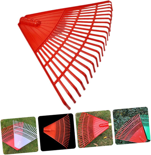 Grass Rake Garden Rakes Weeding Rake Rakes for Lawns Gardening Hand Tools Leaf Rake for Yard Plastic Rake Yard Rake Heavy Duty Grounds Keeper Rake...