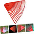 Grass Rake Garden Rakes Weeding Rake Rakes for Lawns Gardening Hand Tools Leaf Rake for Yard Plastic Rake Yard Rake Heavy Duty Grounds Keeper Rake...