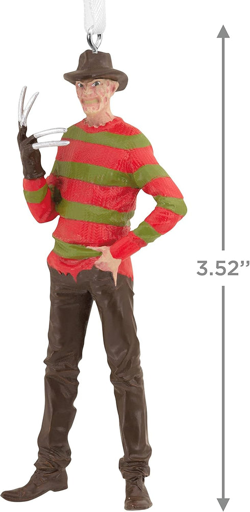 Hallmark Nightmare on Elm Street Freddy Krueger Ornament for Halloween or Christmas...