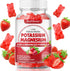 Potassium Gummies for Adults, High Absorption Magnesium Potassium Supplement with Vitamin B6 for Leg Cramps & Muscle Health Sugar-Free Vegan Straw...