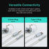 R6 in Ear Monitor Earphone HiFi Wired Earbuds with Mic 1BA 1DD Gaming IEM Headphones with 2 Pin Detachable Cable for Musicians DJ Singer Audiophil...