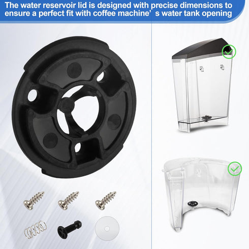 Coffee Maker Water Tank Replacement Plug, for K-eurig K-Classic Coffee Maker, 48oz Coffee Water Tank Bottom Drainage Parts...