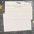 Spacious Recipe Cards 4x6” - 50 count, Double Sided. Thick Card Stock. Perfect for Recipe Box & Recipe Binder. Minimal Floral Kraft-Like Design...