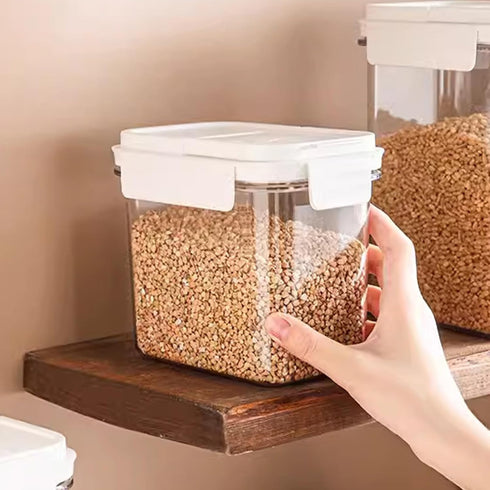 Airtight Food Storage Containers, Multipurpose, Easy to Clean and Organize, Strong Seal...