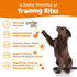 Zesty Paws Training Treats for Dogs & Puppies - Hip, Joint & Muscle Health - Immune, Brain, Heart, Skin & Coat Support - Bites with Fish Oil Omega...
