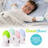 Liname 2 Pack Teething Mitten with Soothing Toy - Baby Chew Toy and Teething Glove- Infant Teething Mitten Crinkle Sound and Textured Silicone to ...