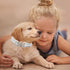 Lionheart glory Dog Collar Reflective Dog Collars Female Male Pet Collar White Collar Dog Adjustable Durable Soft Classic Collar for Large Dogs Pe...