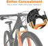NICEDACK Airtag Bike Mount Hidden, AirTag Mountain Bike Anti-Theft Protection, Air Tag Bike Holder Waterproof, Suitable for Bikes with Hole in Fro...