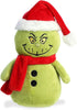 Aurora® Whimsical Dr. Seuss™ Grinch Snowman Stuffed Animal - Magical Storytelling - Officially Licensed - Green 8 Inches...