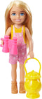 Barbie Doll & Accessories, It Takes Two Camping Playset with Owl, Sleeping Bag & Accessories, Blonde Chelsea Small Doll...