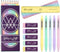 Ashton and Wright - Classic HB Pencils, 15cm Rulers, Erasers, Z-Grip Smooth - Pastel Set of 25...