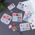 OLYCRAFT 56pcs Cabochons Resin Molds Silicone Pendant Resin Mould for Jewelry Crystal Bracelet Jewelry Casting Mold- Square, Round, Triangle, Oval...