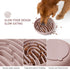 Coomazy Silicone Slow Feeder Dog Cat Bowls, Interactive Puzzle Toy for Pets Food Training, Keeps Dogs Cats Busy, Prevents Puppy Kitty Overeating (...