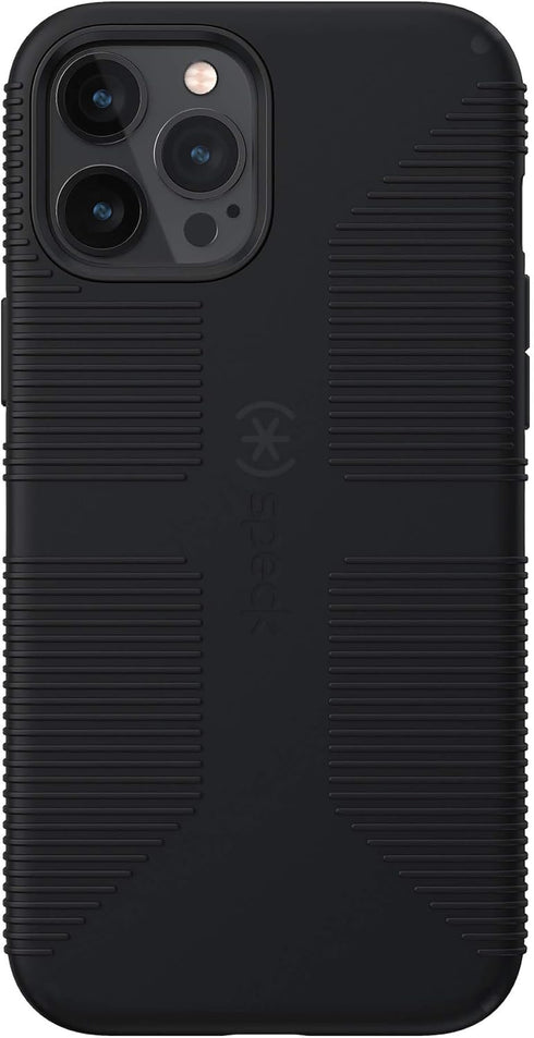 Speck Products CandyShell Pro Grip iPhone 12 Pro Max Case, Black/Black (137609-1050)...