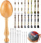 Darning Egg Darning Egg for Socks Wooden Darning Egg Wooden Darning Supplies Kit with Large Eye Needles Sewing Threads for Socks Clothes Adults Da...