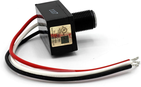 Creative Hobbies Pack of 2, Outdoor Hard-Wired Post Eye Light Control Electric Resistor Photocell Light Sensor, Dusk to Dawn Sensor, Convert Fixtu...