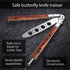 Butterfly Knife Trainer - Balisong Trainer - Practice Butterfly Knife - Balisong Butterfly Knives NOT Real NOT Sharp Blade - Wood Dull Trick Butte...
