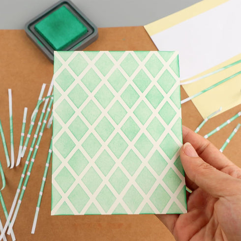 30 Sheets/Pack Low-Tack and Repositionable Tape Pre-Cut Masking Strips for Scrapbooking Crafting Reusable Delicate-Tack Adhesive Strips for Easy M...