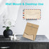 Acrylic Mail Sorter , Smile Mail Holder File Organizer Letter Sorter Holder for Desk or Wall (1PC, Clear)...