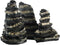 Mountain View Stone Aquarium Decor, Artificial Rocks Stone Aquarium Ornament Fish Tank Decoration, Aquarium Decorations Rock Cave Landscape (3pcs/...