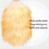 Feather Duster, Lambswool Duster for Cleaning,with Solid Wooden Handle,Leather Hang Strap,Anti-Static 14.9 inchs Washable Reusable Small Hand Dust...