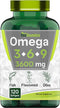 Triple Omega 3? 6? 9: 3600mg x 120 Softgels | Omega Essential Fatty Acids from Fish Oil (EPA & DHA), Flaxseed Oil (ALA & LA), & Olive Oil (OA) | O...